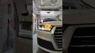 Audi q7 ремонт дхо фар