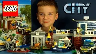 Конструктор Lego City 60069 Участок Новой Лесной Полиции, Мультики - обзор на русском языке