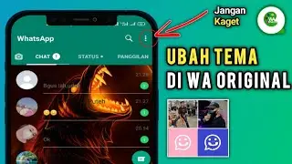 2 Ways to Change the Background on the Official WhatsApp with Your Own Photo | Wallpaper Theme