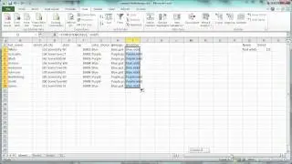 Data merge: Setting up a data file in Excel to merge with InDesign