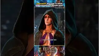 Companions react to Gale consuming dark magic | Baldur's Gate 3