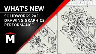 What’s New in SOLIDWORKS 2021 - Drawing Performance