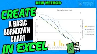 Burndown chart excel 2024 | Create a Basic Burndown Chart in Excel ( Step-by-Step )