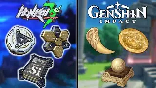 Genshin Impact Upgrade VS Honkai Impact Upgrade