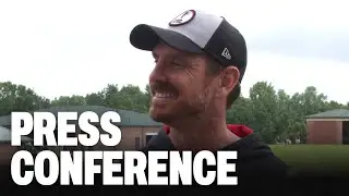 Ryan Nielsen speaks to media on the state of the defensive line | Atlanta Falcons