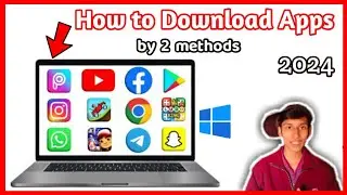 How to Install app in your laptop | app install kaise kare apne laptop me 2024|| @TechnicalSanchit