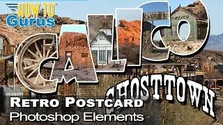 How You Can Make a Retro Vacation Postcard in Photoshop Elements