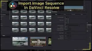 Import image sequence in DaVinci Resolve | Import PNG Sequence in DaVinci Resolve