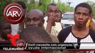 Haití, la catástrofe tras el paso de Matthew | Al Rojo Vivo | Telemundo