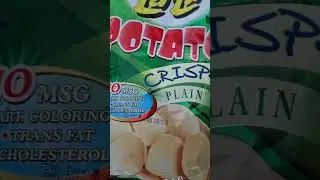 VERY CRUNCHY POTATO CRISPS PLAIN