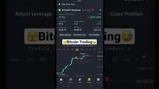 $7 investment $80 profit 😎 Live Bitcoin Trading With 125X Leverage 