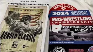 Абсолютное первенство на Arnold Classic Mas-Wrestling Championship - 2024