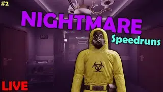 Escape The Backrooms - NIGHTMARE Speedruns (WR attempts) - LIVE
