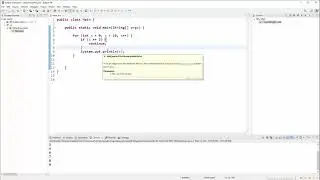 Java Tutorial - 16 - Break and Continue inside For Loop