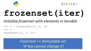 Python frozenset() Function — A Simple Guide