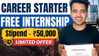 Internshala Career Starter Internships 2024 | Work From Home | Online Paid Internships | Students