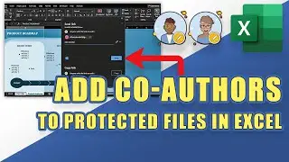 How to Add Co-Authors to Protected Files in Excel