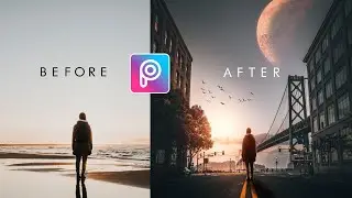 Cara Edit Foto Keren di Picsart (Manipulasi Foto) - PicsArt Tutorial