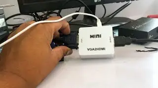 How To Connect VGA To HDMI | VGA to HDMI Converter | अब VGA पोर्ट को चलाओ HDMI में | VGA to HDMI Cbl