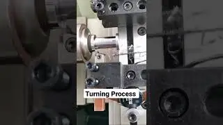 Turning process #shortvideo #shortsvideo #shortsfeed #shorts #short #cnc #lathe #machine #machenical