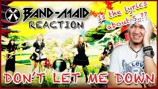 BAND-MAID - Don't Let Me Down | Reaction Video | WhiteBeanieGuy
