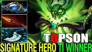 Topson Signature Hero [Pugna] Mid Insane Item Kill Dagon Build 7.32E | Dota 2 Pro Gameplay