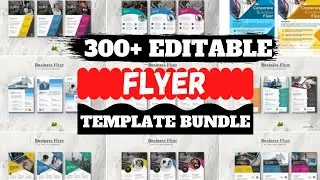 300+ Best Flyer Templates for Adobe Photoshop & Illustrator