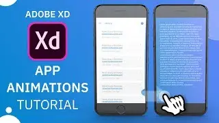 App Animations in Adobe Xd | Auto Animate | Design Weekly