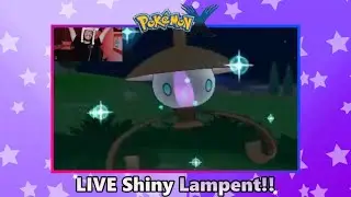 ✨LIVE Shiny Lampent In 358 Encounters!! (Friend Safari)✨