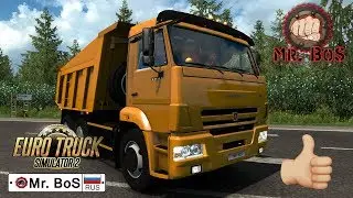 [ETS 2] ОБЗОР / КамАЗ-65115/65116 / Euro Truck Simulator 2 Отличный мод