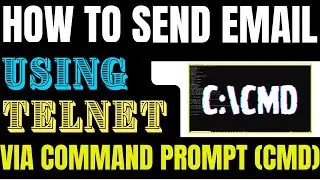 How to send emails via command prompt(CMD) using TELNET