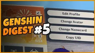 When Mihoyo Disabled Changing Name & Signature YET AGAIN! - Genshin Digest #5