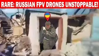 Rare: Russian Fpv Drones Unstoppable! (No Escape)