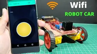 How To Make A Simple WIFI Controlled Car | Blynk App | ESP8266 Project