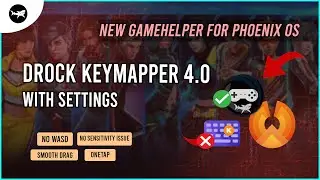 NEW GAMEHELPER ! 👽Phoenix OS for Free Fire Keymapping No Sensitivity issues Best Octopus |Tech Drock