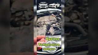 Mercedes benz outside temperature sensor Bypass #shorts #automobile #bypass