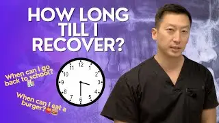 How long is the recovery process after getting your wisdom teeth out?