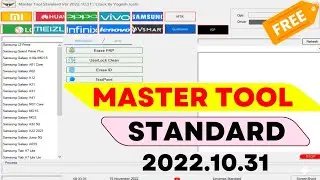 Master Tool Standard v2022.10.31 Crack 2022 🔥🔥 Erase FRP | Reset Mi Cloud | Auth | Vivo Remove Demo