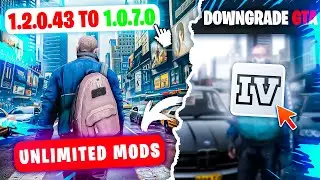 🔥How To Downgrade GTA IV - 2024! (1.0.7.0/1.0.4.0) | Downgrade any Version ✅
