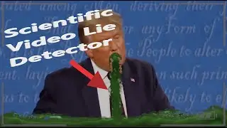 2020 Presidential Debate Scientific Video Lie Detector Analysis