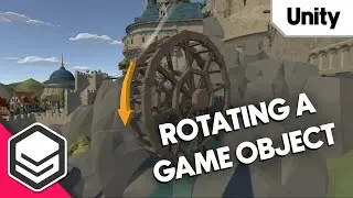 How to rotate a Game Object in Unity (Tutorial) by 