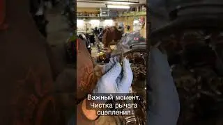 Рычаг сцепления. Необходима чистка. 