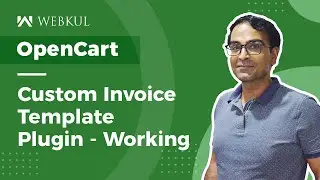 OpenCart Custom Invoice Template Plugin - Working