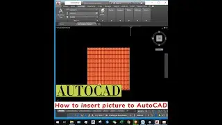 How to insert picture to AutoCad