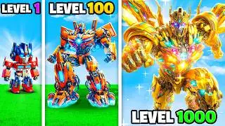 LEVEL 1 To 1000 TRANSFORMER In GTA 5!