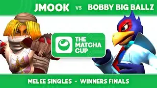 🍵Matcha Cup: Jmook (Sheik) vs Bobby Big Ballz (Falco) | SSBM Melee Winners Finals