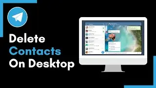 How to Delete Contact on Telegram Desktop !
