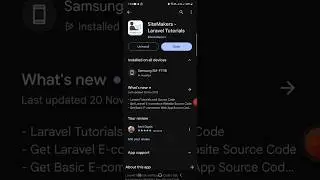 Install SiteMakers App to learn Laravel anytime anywhere 😅 #sitemakers #laravel #laravel10tutorial