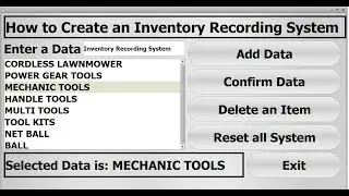 How to Create an Inventory Recording System using JList in Java NetBeans