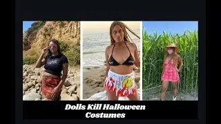 Dolls Kill Halloween Costumes Try On | Paris Hilton & Bratz